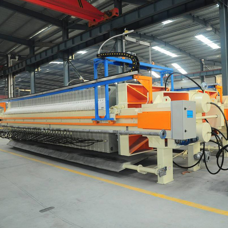 Plate and frame filter press